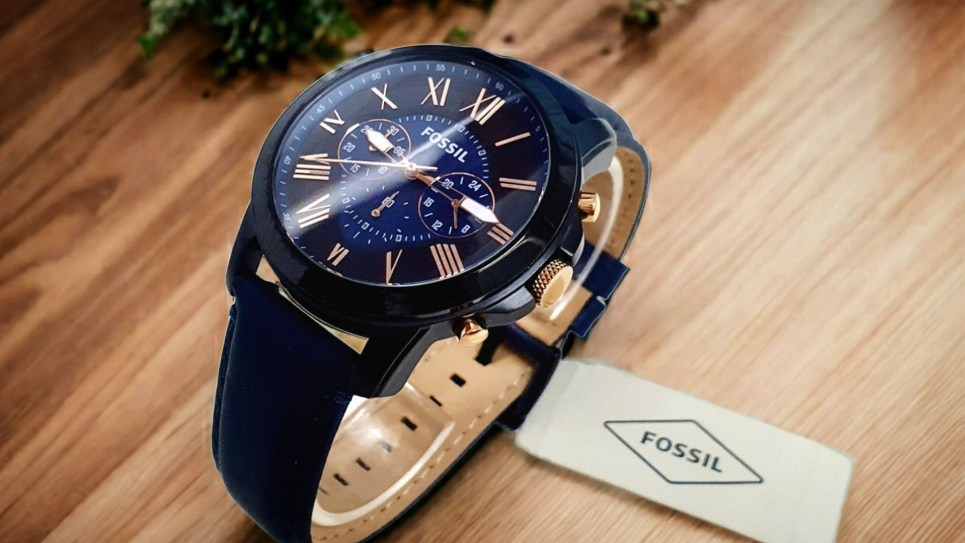 Fossil Grant Chronograph – Phong cách cổ điển hiện đại