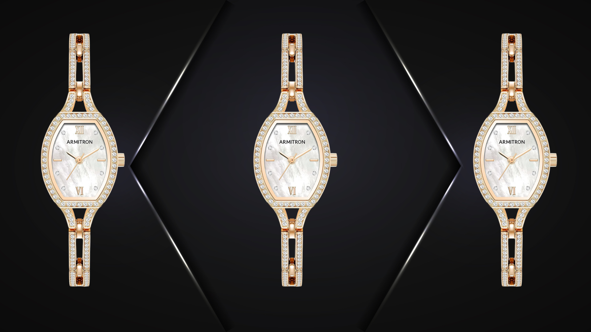 Armitron Women’s Bangle Watch - Đồng hồ Armitron nữ dây kim loại nhẹ nhàng