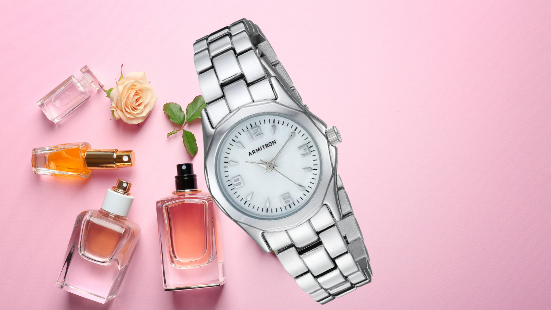 Women’s Silver-Tone Watch - Đồng hồ Armitron nữ dây kim loại thanh mảnh