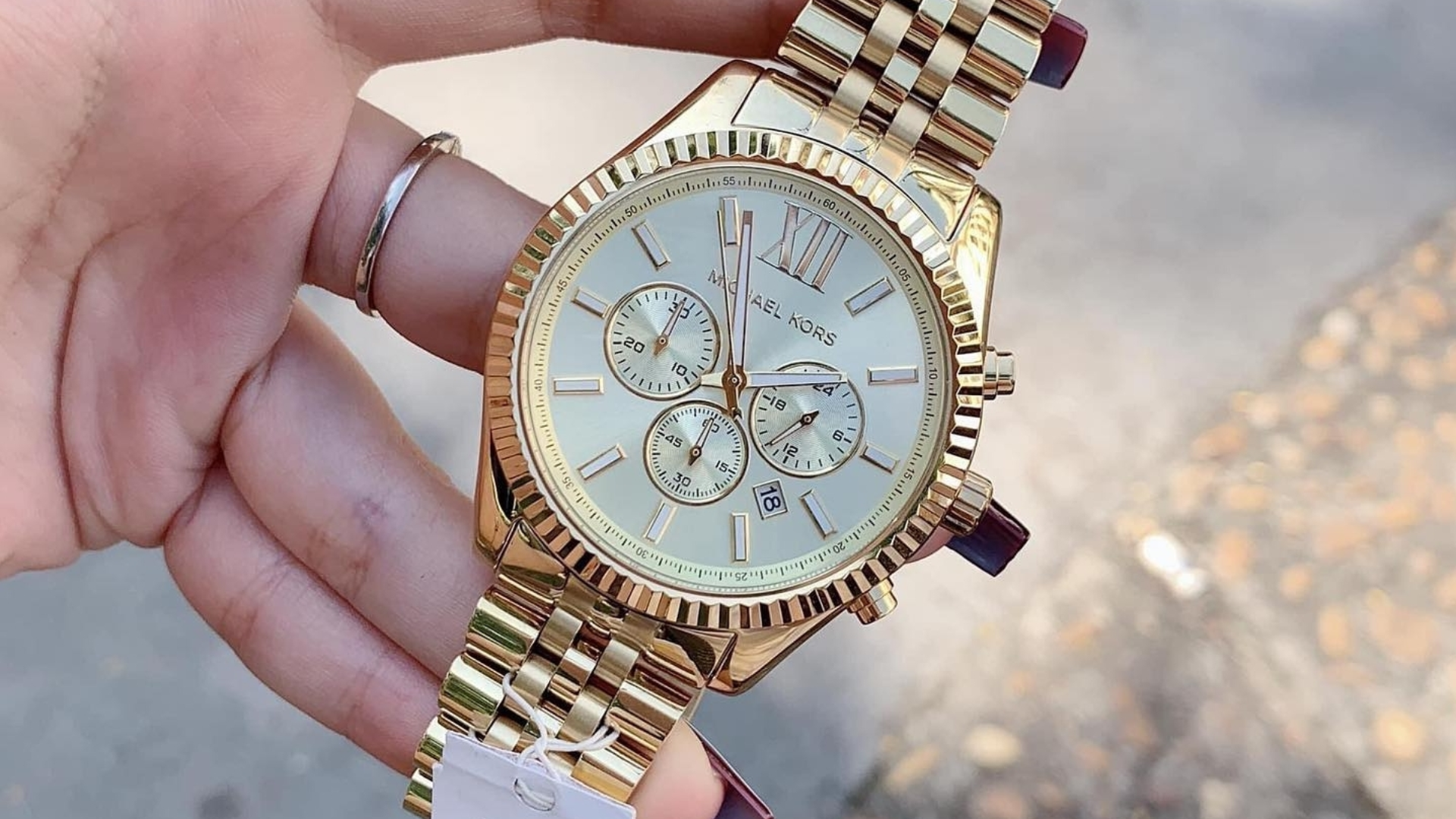 Đồng hồ Michael Kors nữ dây kim loại Michael Kors Lexington