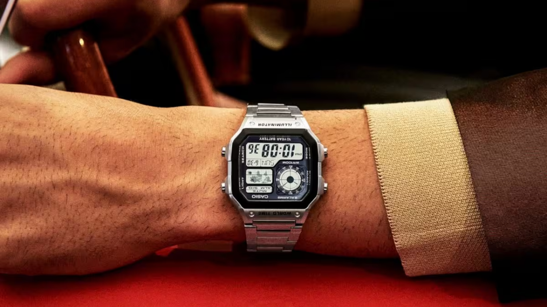 Casio AE-1200WHD-1AVDF – Đồng hồ nam giá 2 triệu hiện đại